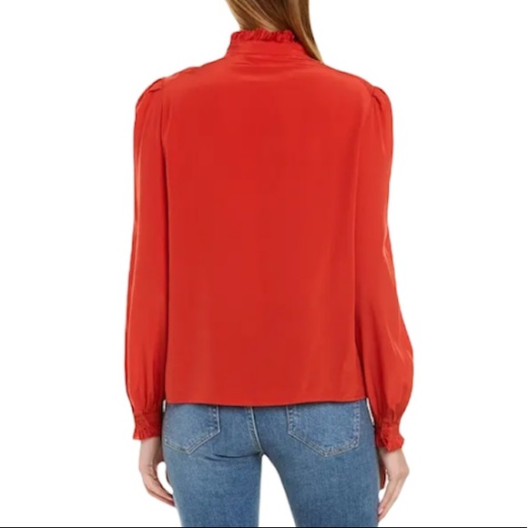 Zadig & Voltaire Taccora Silk Blouse New Medium - Picture 3 of 8